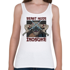 PRINTFASHION Inosuke Beast Mode - Női atléta - Fehér