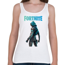 PRINTFASHION Insight Fortnite - Női atléta - Fehér női trikó