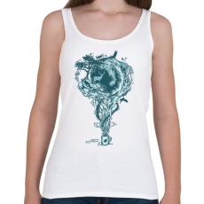 PRINTFASHION Inspiráció - Női atléta - Fehér