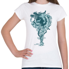 PRINTFASHION Inspiráció - Női póló - Fehér női póló