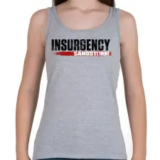 PRINTFASHION Insurgency - Sandstorm - Női atléta - Sport szürke női trikó