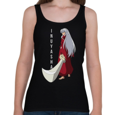 PRINTFASHION Inuyasha Anime - Női atléta - Fekete női trikó