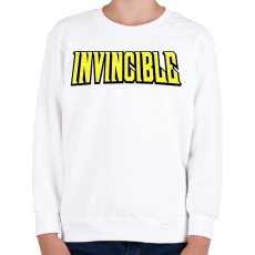 PRINTFASHION Invincible - Gyerek pulóver - Fehér