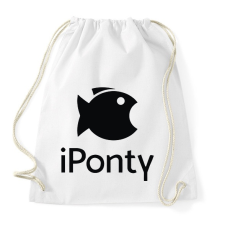 PRINTFASHION Iponty - Sportzsák, Tornazsák - Fehér tornazsák
