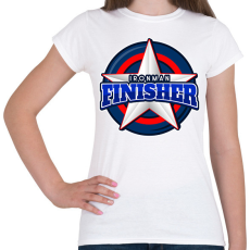 PRINTFASHION IRONMAN FINISHER 2 - Női póló - Fehér