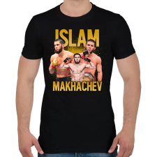 PRINTFASHION Islam Makhachev - Férfi póló - Fekete férfi póló