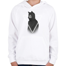 PRINTFASHION It's me inside - Gyerek kapucnis pulóver - Fehér gyerek pulóver, kardigán