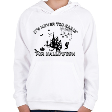 PRINTFASHION It's never too early - Gyerek kapucnis pulóver - Fehér gyerek pulóver, kardigán