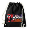 PRINTFASHION Itachi Uchiha montage - Sportzsák, Tornazsák - Fekete
