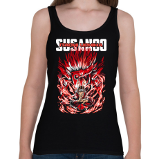 PRINTFASHION ITACHI UCHIHA - Női atléta - Fekete