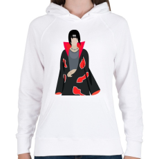 PRINTFASHION Itachi Uchiha - Női kapucnis pulóver - Fehér
