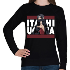 PRINTFASHION Itachi Uchiha - Női pulóver - Fekete női pulóver, kardigán