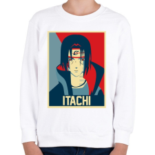 PRINTFASHION Itachi Uchihaa - Gyerek pulóver - Fehér gyerek pulóver, kardigán