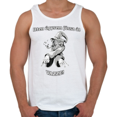 PRINTFASHION Itt úgysem jössz át - Gandalf - Gyűrűk ura - Férfi atléta - Fehér