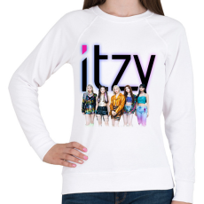 PRINTFASHION ITZY - Női pulóver - Fehér