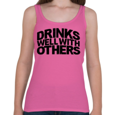 PRINTFASHION Ivászat - Női atléta - Rózsaszín