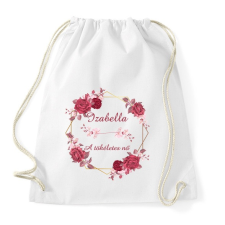 PRINTFASHION Izabella - Sportzsák, Tornazsák - Fehér tornazsák