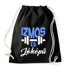 PRINTFASHION Izmos és jóképű - Sportzsák, Tornazsák - Fekete tornazsák