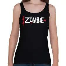 PRINTFASHION Izombie - Női atléta - Fekete női trikó