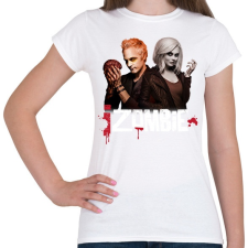 PRINTFASHION Izombie - Női póló - Fehér női póló