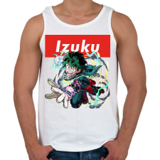 PRINTFASHION Izuku Midoriya - Férfi atléta - Fehér atléta, trikó