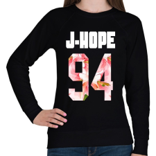 PRINTFASHION J-Hope BTS - Női pulóver - Fekete női pulóver, kardigán