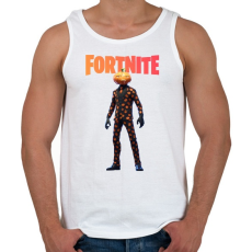 PRINTFASHION Jack Gourdon Fortnite - Férfi atléta - Fehér