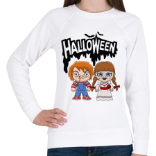 PRINTFASHION jackie annabella - Női pulóver - Fehér női pulóver, kardigán