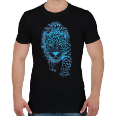 PRINTFASHION Jaguár - Férfi póló - Fekete