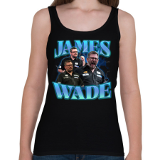 PRINTFASHION James Wade - darts - Női atléta - Fekete női trikó