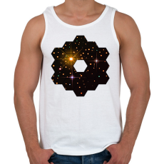 PRINTFASHION James Webb űrteleszkóp - Férfi atléta - Fehér