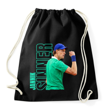 PRINTFASHION Jannik Sinner - Sportzsák, Tornazsák - Fekete tornazsák