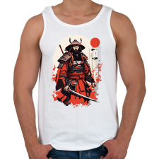 PRINTFASHION Japán ronin - Férfi atléta - Fehér atléta, trikó