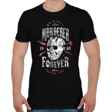 PRINTFASHION Jason - Férfi póló - Fekete férfi póló