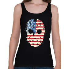 PRINTFASHION Jason maszk - Női atléta - Fekete női trikó