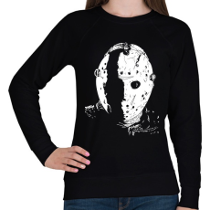 PRINTFASHION Jason Voorhees 4 - Női pulóver - Fekete