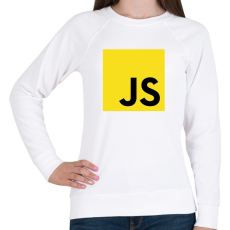 PRINTFASHION JavaScript - Női pulóver - Fehér