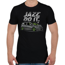 PRINTFASHION Jazz do it - Férfi póló - Fekete férfi póló