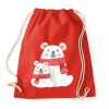 PRINTFASHION Jegesmacik - Sportzsák, Tornazsák - Piros