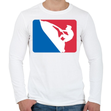 PRINTFASHION Jet-ski póló - Férfi hosszú ujjú póló - Fehér férfi póló