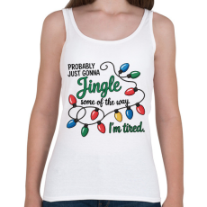 PRINTFASHION Jingle - Női atléta - Fehér