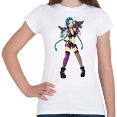 PRINTFASHION Jinx - Női póló - Fehér