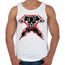 PRINTFASHION JIREN2 - Férfi atléta - Fehér