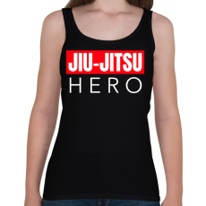 PRINTFASHION JIU-JITSU HERO - Női atléta - Fekete