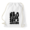 PRINTFASHION Jó a buli csak sok a köcsög! - Sportzsák, Tornazsák - Fehér