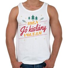 PRINTFASHION Jó kislány - Férfi atléta - Fehér