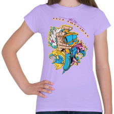 PRINTFASHION Jó rezgések - Női póló - Viola női póló