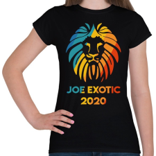 PRINTFASHION Joe Exotic 2020 - Női póló - Fekete női póló