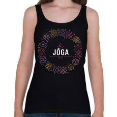 PRINTFASHION Jóga - Női atléta - Fekete