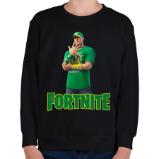 PRINTFASHION John Cena Fortnite skin - Gyerek pulóver - Fekete gyerek pulóver, kardigán